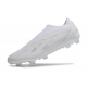 Adidas X Crazyfast .1 Laceless Firm Ground White Football Boots