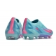 Adidas X Crazyfast Messi X Miami.1 Firm Ground Turquoise Pink Football Boots