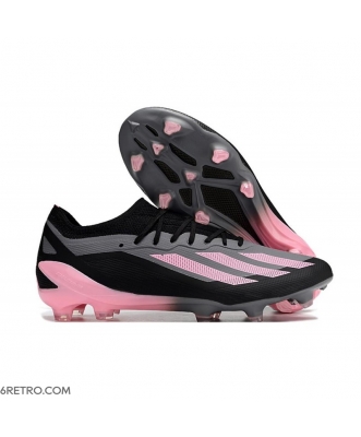 Adidas X Crazyfast Messi.1 Firm Ground Black Pink Football Boots