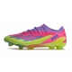 Adidas X Crazyfast Messi.1 Firm Ground Korean Nights Son - Lucid Lemon Royal Blue Pink Limited Edition Football Boots