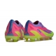 Adidas X Crazyfast Messi.1 Firm Ground Korean Nights Son - Lucid Lemon Royal Blue Pink Limited Edition Football Boots