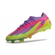 Adidas X Crazyfast Messi.1 Firm Ground Korean Nights Son - Lucid Lemon Royal Blue Pink Limited Edition Football Boots