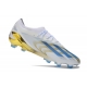 Adidas X Crazyfast Messi.1 Firm Ground White Blue Gold Football Boots