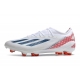 Adidas X Crazyfast Messi.1 Firm Ground White Blue Red Football Boots