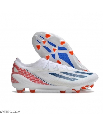 Adidas X Crazyfast Messi.1 Firm Ground White Blue Red Football Boots