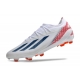 Adidas X Crazyfast Messi.1 Firm Ground White Blue Red Football Boots