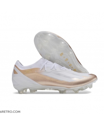 Adidas X Crazyfast Messi.1 Firm Ground White Bronze Football Boots