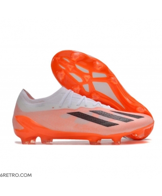 Adidas X Crazyfast Messi.1 Firm Ground White Orange Black Football Boots