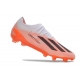 Adidas X Crazyfast Messi.1 Firm Ground White Orange Black Football Boots