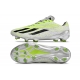 Adidas X Crazyfast Strung + Firm Ground Grey Two Core Black Lucid Lemon Football Boots