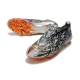 Adidas X Ghosted Firm Ground Black White Silver Football Boots