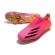 Adidas X Ghosted Firm Ground Superspectral - Shock Pink /Core Black /Screaming Orange Football Boots