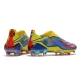 Adidas X Ghosted Firm Ground X-Men Cyclops - Blue /Vivid Red/ Bright Yellow Football Boots