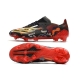 Adidas X Ghosted.1 Firm Ground Black Red Gold Football Boots