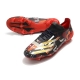 Adidas X Ghosted.1 Firm Ground Black Red Gold Football Boots