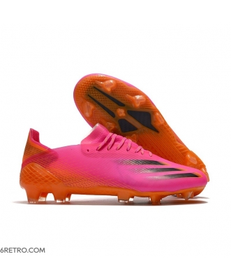 Adidas X Ghosted.1 Firm Ground Superspectral - Shock Pink Black Orange Football Boots
