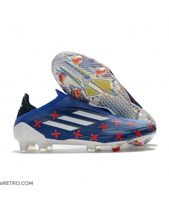 Adidas X Speedflow+ Firm Ground Adidas X Speedflow + Firm Ground 11/11 - Bold Blue/ White/ Vivid Red Limited Edition Football Boots