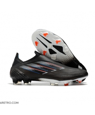 Adidas X Speedflow+ Firm Ground Core Black White Vivid Red Football Boots