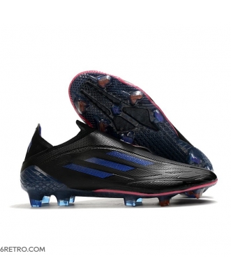 Adidas X Speedflow+ Firm Ground Escapelight - Core Black Sonic Ink Solar Yellow Football Boots