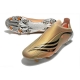 Adidas X Speedflow+ Firm Ground Gold Black Football Boots