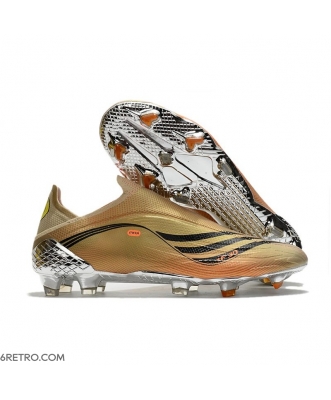 Adidas X Speedflow+ Firm Ground Gold Black Football Boots