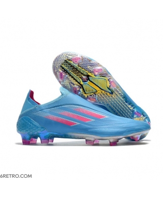 Adidas X Speedflow+ Firm Ground Sky Rush Team Shock Pink White Football Boots