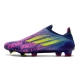 Adidas X Speedflow+ Firm Ground Victory Blue Shock Pink Solar Yellow Football Boots