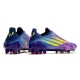 Adidas X Speedflow+ Firm Ground Victory Blue Shock Pink Solar Yellow Football Boots
