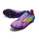 Adidas X Speedflow+ Firm Ground Victory Blue Shock Pink Solar Yellow Football Boots
