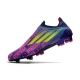 Adidas X Speedflow+ Firm Ground Victory Blue Shock Pink Solar Yellow Football Boots