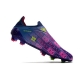 Adidas X Speedflow+ Firm Ground Victory Blue Shock Pink Solar Yellow Football Boots