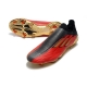 Adidas X Speedflow+ Firm Ground Vivid Red Gold Metallic Core Black Football Boots
