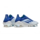 Adidas X Speedflow+ Firm Ground White Legacy Indigo Sky Rush Football Boots