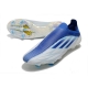 Adidas X Speedflow+ Firm Ground White Legacy Indigo Sky Rush Football Boots