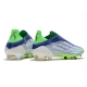 Adidas X Speedflow+ Firm Ground White Screaming Green Sonic Ink Football Boots