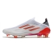 Adidas X Speedflow+ Firm Ground WhiteSpark - White Iron Metal Solar Red Football Boots