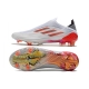Adidas X Speedflow+ Firm Ground WhiteSpark - White Iron Metal Solar Red Football Boots