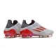 Adidas X Speedflow+ Firm Ground WhiteSpark - White Iron Metal Solar Red Football Boots