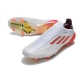 Adidas X Speedflow+ Firm Ground WhiteSpark - White Iron Metal Solar Red Football Boots