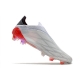 Adidas X Speedflow+ Firm Ground WhiteSpark - White Iron Metal Solar Red Football Boots