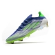 Adidas X Speedflow.1 Firm Ground Adizero White Screaming Green Sonic Ink Football Boots