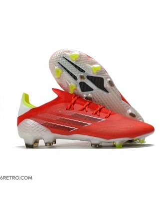 Adidas X Speedflow.1 Firm Ground Meteorite - Red Core Black Solar Green Football Boots