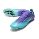 Adidas X Speedflow.1 Firm Ground Purple Rush Silver Metallic Mint Rush Football Boots