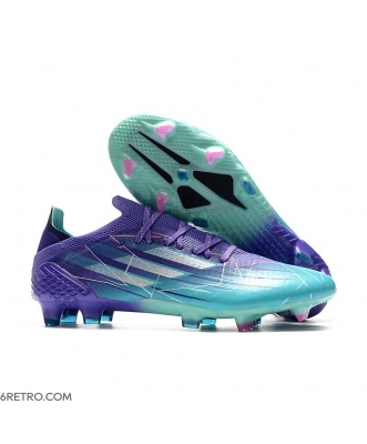 Adidas X Speedflow.1 Firm Ground Purple Rush Silver Metallic Mint Rush Football Boots