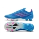 Adidas X Speedflow.1 Firm Ground Sapphire Edge - Sky Rush Shock Pink White Football Boots