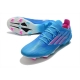 Adidas X Speedflow.1 Firm Ground Sapphire Edge - Sky Rush Shock Pink White Football Boots