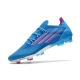 Adidas X Speedflow.1 Firm Ground Sapphire Edge - Sky Rush Shock Pink White Football Boots