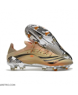 Adidas X Speedflow.1 Firm Ground Tech Metallic Black Orange Football Boots