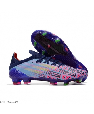 Adidas X Speedflow.1 Firm Ground Victory Blue Shock Pink Solar Yellow Football Boots