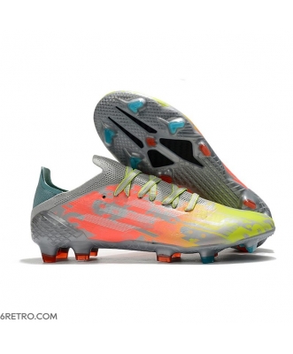 Adidas X Speedflow.1 Firm Ground Victory Shock Pink Solar Yellow Football Boots